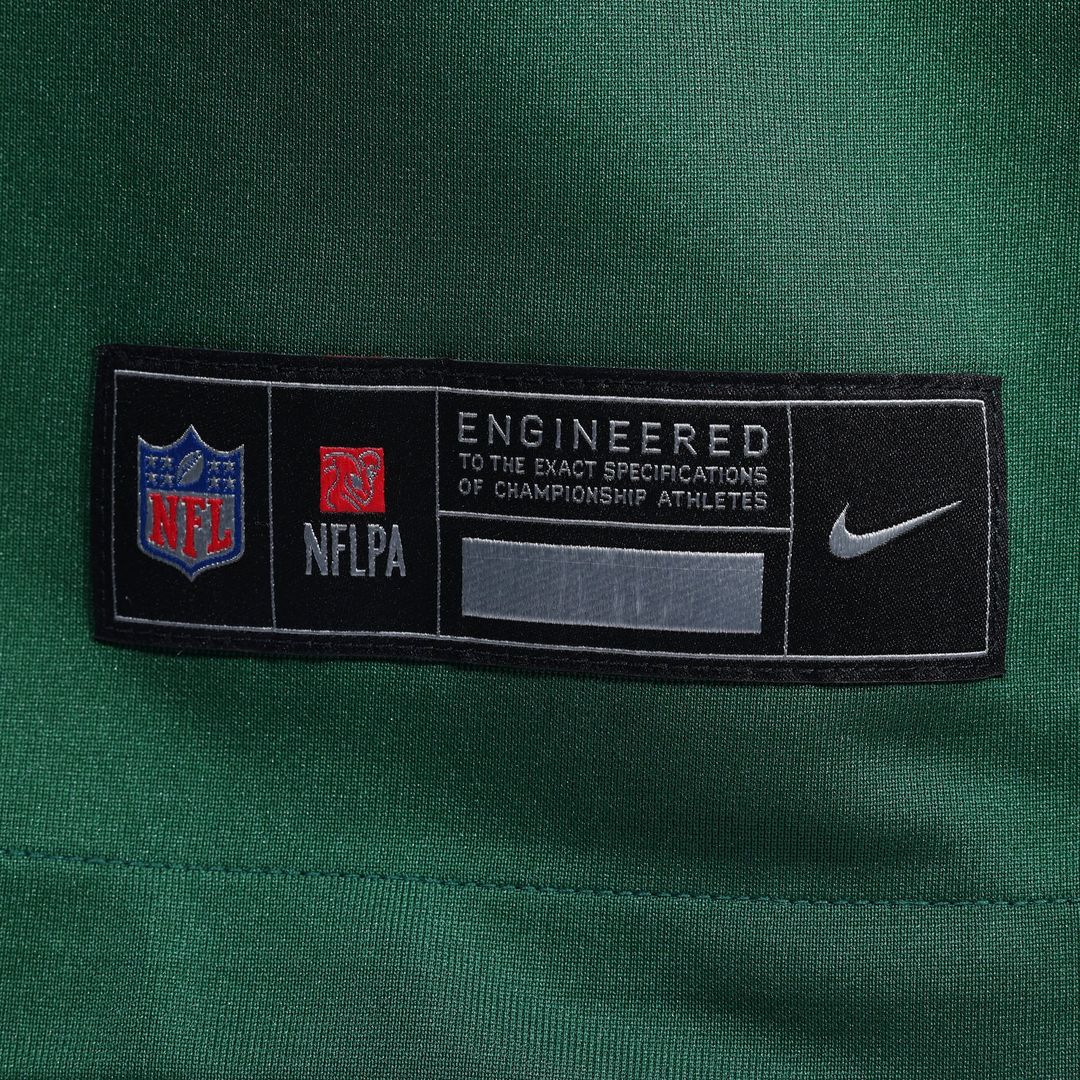New York Jets Jeremy Ruckert Nike Legacy Green Game Jersey