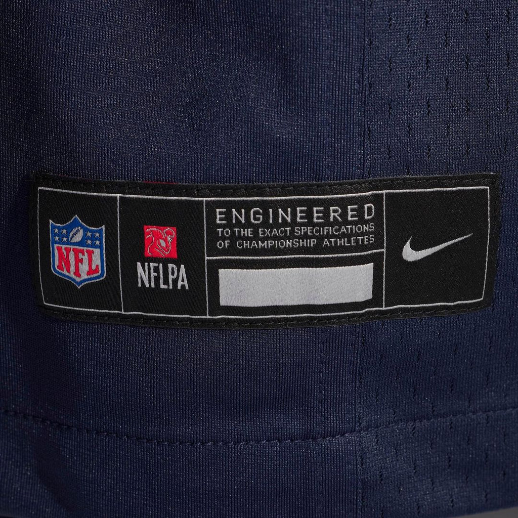 Chicago Bears Logan Jones Nike Navy Game Jersey