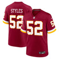 Washington Commanders Sonny Styles Nike Burgundy Game Jersey