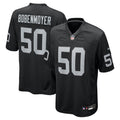 Las Vegas Raiders Jacob Bobenmoyer Nike Black Game Jersey
