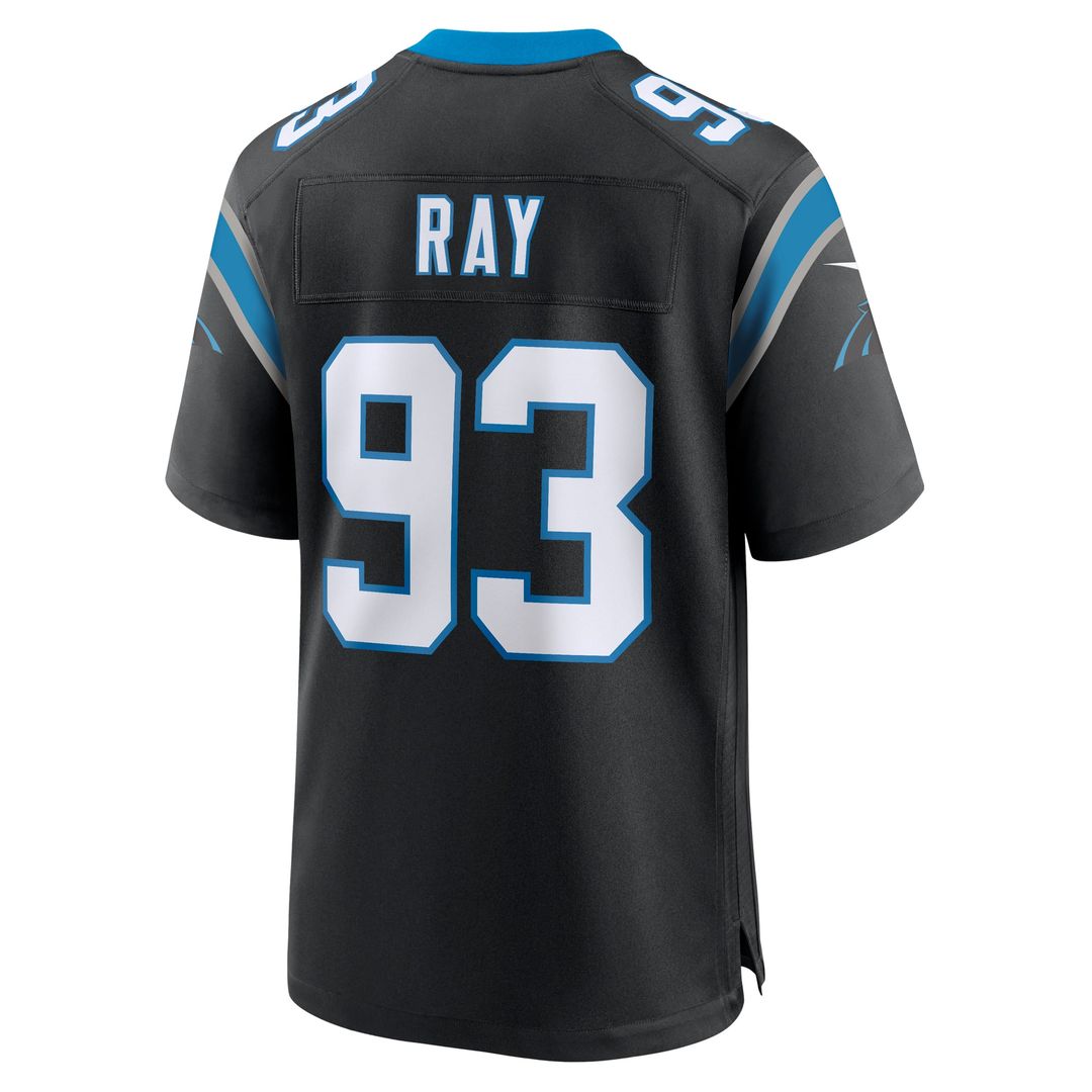 Carolina Panthers LaBryan Ray Nike Black Game Jersey