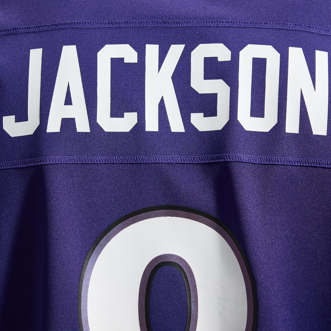 Baltimore Ravens Lamar Jackson Nike Purple Game Jersey