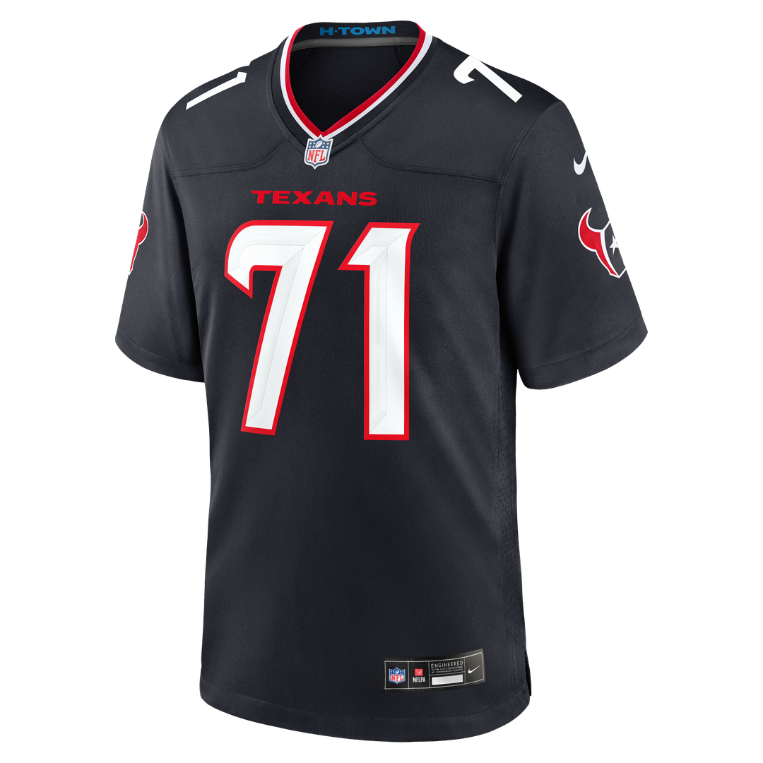 Houston Texans Braden Smith Nike Navy Game Jersey