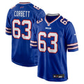 Buffalo Bills Austin Corbett Nike Royal Game Jersey
