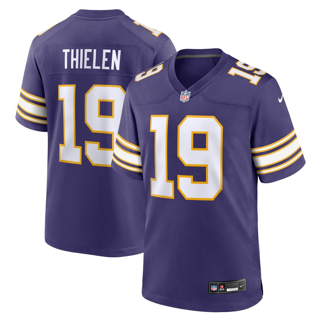 Minnesota Vikings Adam Thielen Nike Purple Alternate Game Jersey