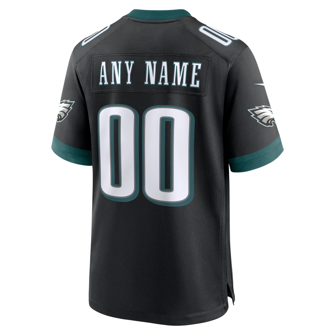 Philadelphia Eagles Nike White White Custom Jersey
