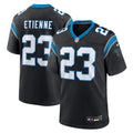 Carolina Panthers Trevor Etienne Nike Black Game Jersey